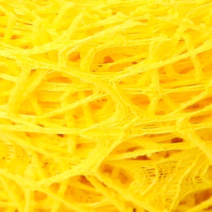 Сетка для творчества  Сетка для творчества "Паутинка. Жёлтая" намотка 4,5 м 6х6х14 см