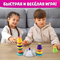 Настольная игра на скорость и логику «Со скоростью цвета», модуль с вращающимся барабаном, 2 игрока, 4+