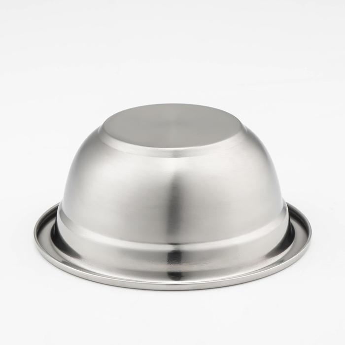 Мискa из нержавеющей стали, 500 мл, 14×6 см, 201 мaркa стaли, толщинa 0,8 мм, внутренний диaметр 12 см Мискa из нержавеющей стали, 500 мл, 14×6 см, 201 мaркa стaли, толщинa 0,8 мм, внутренний диaметр 12 см