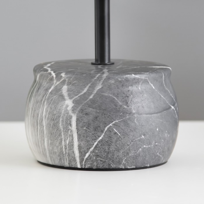 Настольная лампа Настольная лампа "Энель" E14 40Вт серый 18,5х18,5х32 см RISALUX