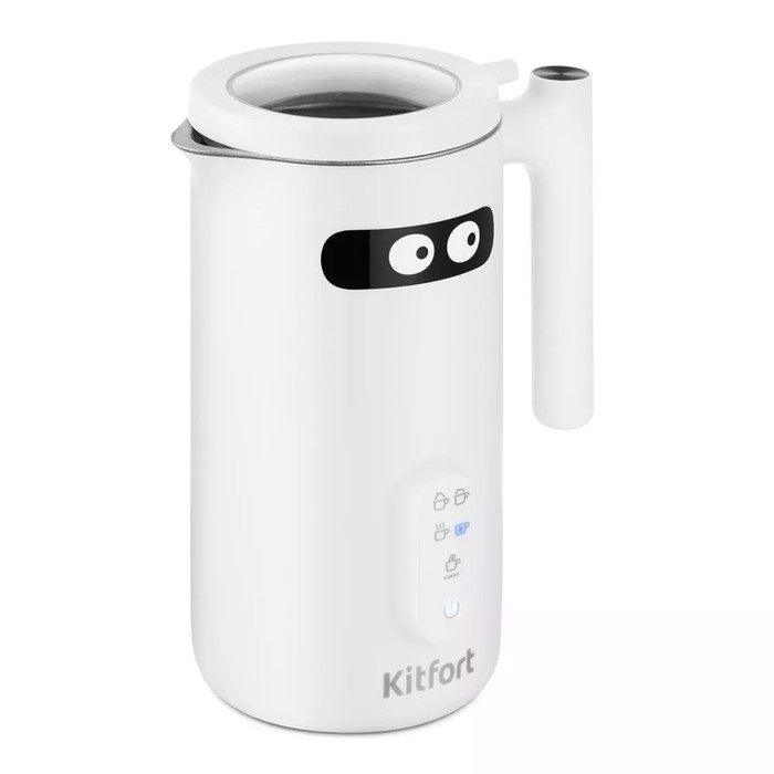Капучинатор Kitfort КТ-775, 500 Вт, 0.5 л, 5 режимов, белый Капучинатор Kitfort КТ-775, 500 Вт, 0.5 л, 5 режимов, белый