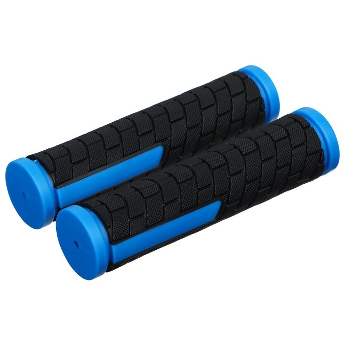Грипсы Dream Bike, 128 мм, цвет чёрный/синий Грипсы Dream Bike, 128 мм, цвет чёрный/синий