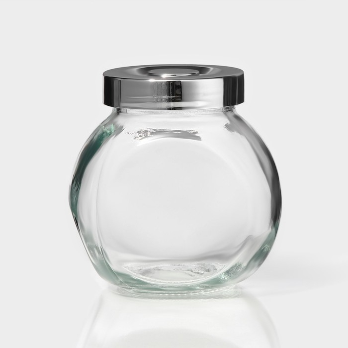 Банки стеклянные для хранения сыпучих продуктов «Блеск», 200 мл, с пластмассовой крышкой, 4 шт Банки стеклянные для хранения сыпучих продуктов «Блеск», 200 мл, с пластмассовой крышкой, 4 шт