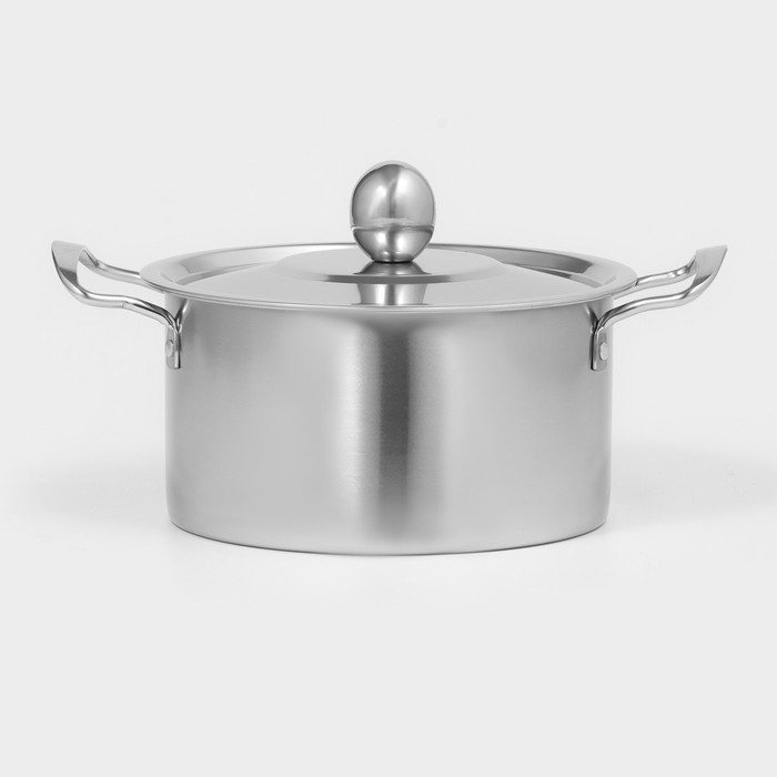 Набор кастрюль из нержавеющей стали «Классик», 3 предмета: 1 л (d=16 см), 1,5 л (d=18 см), 2 л (d=20 см) Набор кастрюль из нержавеющей стали «Классик», 3 предмета: 1 л (d=16 см), 1,5 л (d=18 см), 2 л (d=20 см)