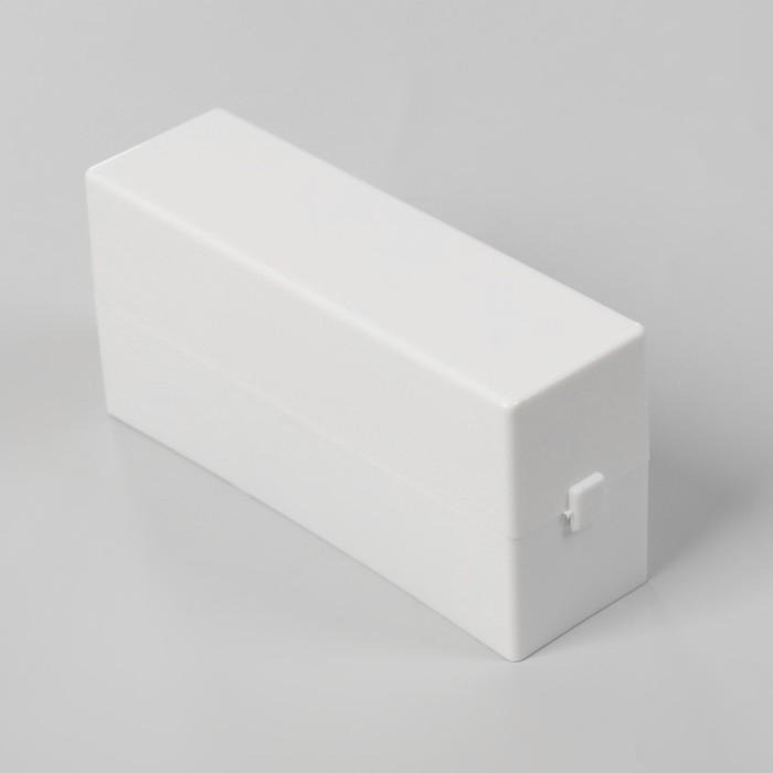 Органайзер для фрез, 30 отделений, 13 × 4 × 6,4 см, в картонной коробке, цвет белый Органайзер для фрез, 30 отделений, 13 × 4 × 6,4 см, в картонной коробке, цвет белый