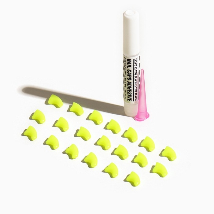 Когти накладные Когти накладные "Антицарапки", размер М, жёлтые