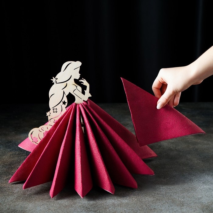 Салфетница деревянная «Рапунцель», 25×15×13 см Салфетница деревянная «Рапунцель», 25×15×13 см