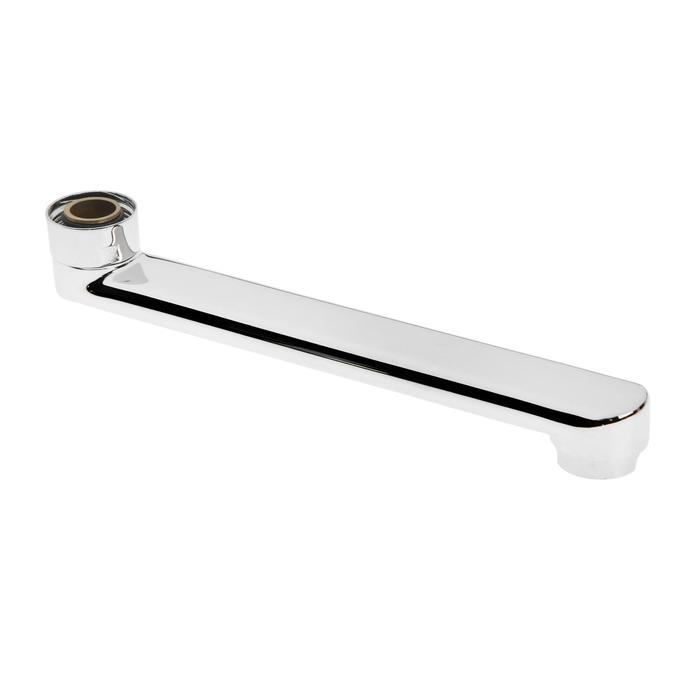 Излив для смесителя ZEIN, 3/4 Излив для смесителя ZEIN, 3/4", прямой, нержавеющая сталь, 20 см, аэратор пластик