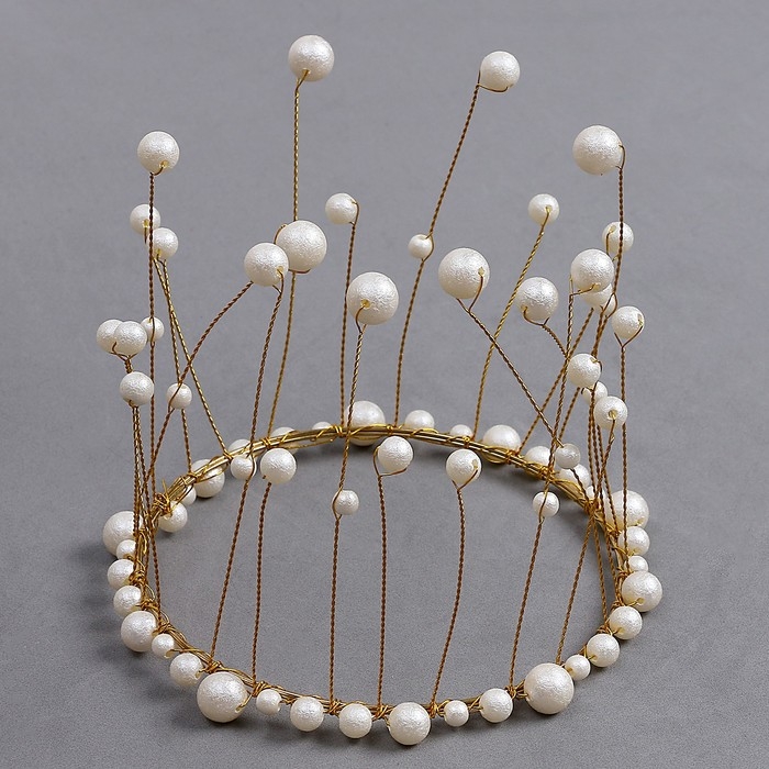 Набор топперов &laquo;Жемчужная корона&raquo;, 12 см