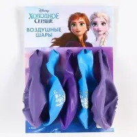 Воздушные шары цветные "Эльза", Холодное Сердце, 12 дюйм (набор 5 шт)