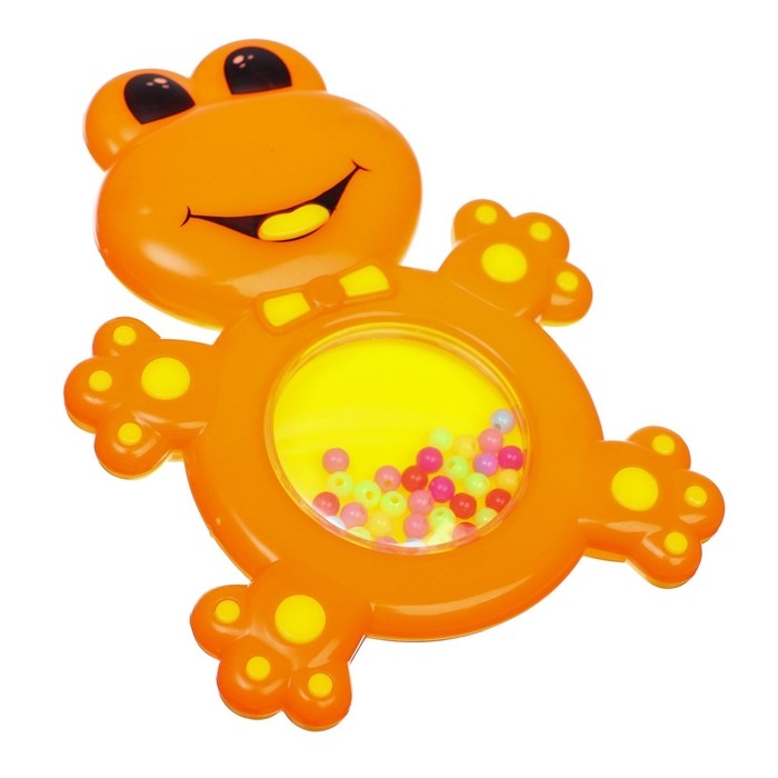 Набор погремушек «Лягушка и гусеничка - цепочка», 2 шт., Крошка Набор погремушек «Лягушка и гусеничка - цепочка», 2 шт., Крошка