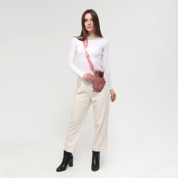 Сумка для мастера, 23 × 13,7 см, длина ремня 117 см, цвет МИКС Сумка для мастера, 23 × 13,7 см, длина ремня 117 см, цвет МИКС