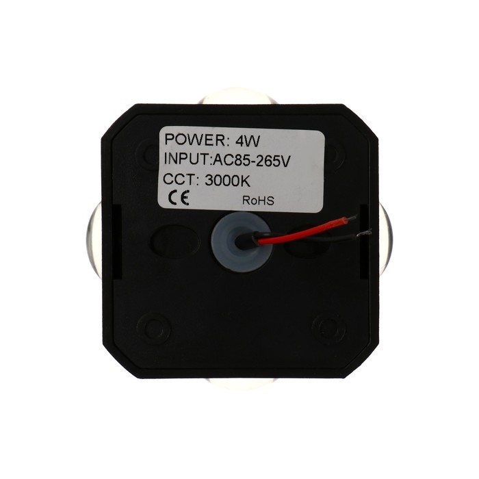 Светильник фасадный «Кубик», FSD-064, 4 Вт, 3000К, 4 луча, IP65, 220 В, пластик, черный Светильник фасадный «Кубик», FSD-064, 4 Вт, 3000К, 4 луча, IP65, 220 В, пластик, черный