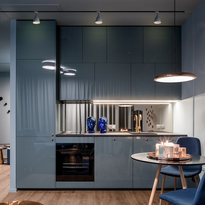 Светильник трековый Светильник трековый "Цилиндр" Е27 40Вт серый 17х12х18см