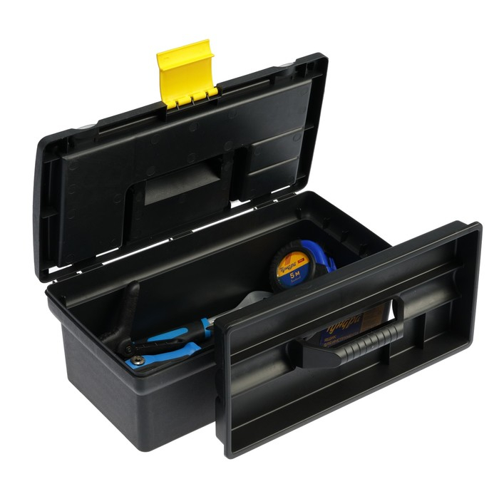Ящик для инструмента ТУНДРА, 13 Ящик для инструмента ТУНДРА, 13", 330 х 175 х 125 мм, пластиковый, органайзер