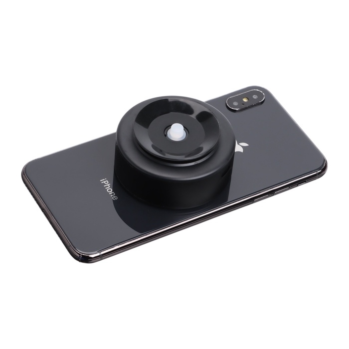 Магнитный держатель для телефона в автомобиль, металл, чёрный, автоматический Магнитный держатель для телефона в автомобиль, металл, чёрный, автоматический