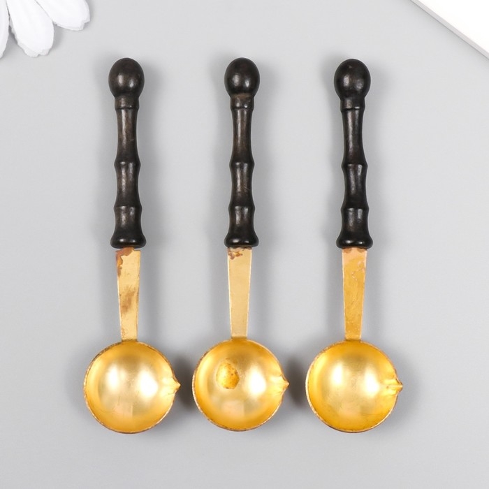 Ложка для плавления сургуча металл, дерево 6 гр 9,6х2,5 см Ложка для плавления сургуча металл, дерево 6 гр 9,6х2,5 см