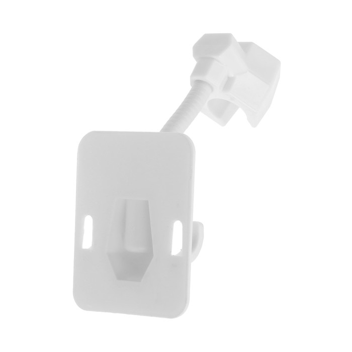 Держатель для душевой лейки ZEIN Z89, самоклеющейся, регулируемый, пластик, белый Держатель для душевой лейки ZEIN Z89, самоклеющейся, регулируемый, пластик, белый