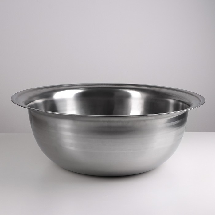 Таз из нержавеющей стали «Греттель», 22 л, 52×18 см Таз из нержавеющей стали «Греттель», 22 л, 52×18 см