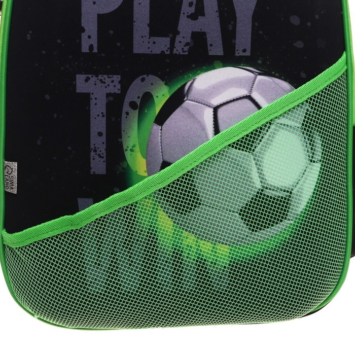 Рюкзак каркасный школьный Calligrata Рюкзак каркасный школьный Calligrata "Футбол", 39 х 30 х 14 см