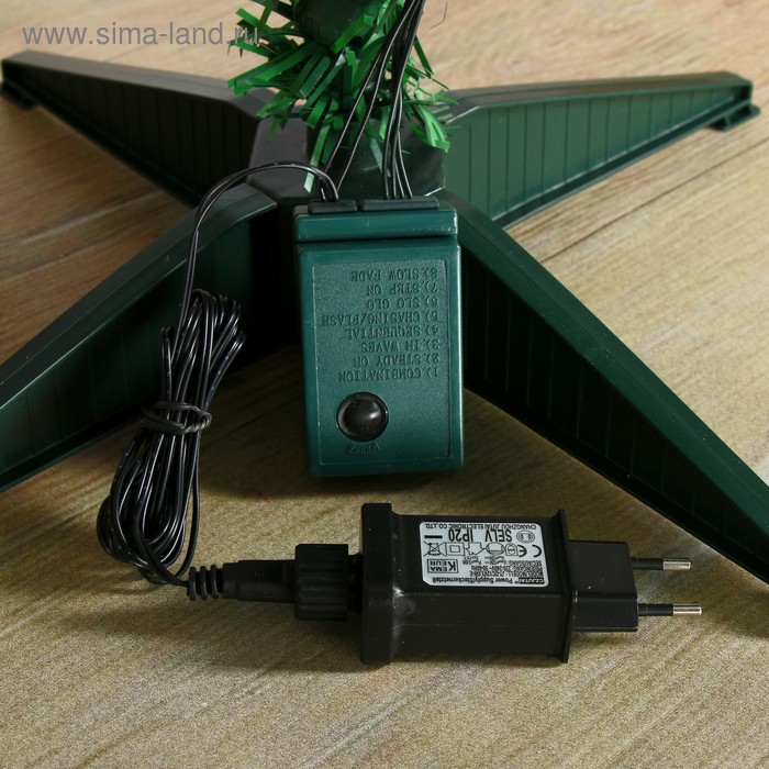 Ёлка фиброоптическая Ёлка фиброоптическая "Пучок перелив" 150 см d нижнего яруса 73 см 170 веток