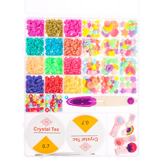 Набор для творчества «Создай своё украшение», бусинки, 26 видов Набор для творчества «Создай своё украшение», бусинки, 26 видов