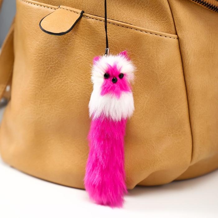 Пушистик на подвеске МИКС 3х3х12 см Пушистик на подвеске МИКС 3х3х12 см