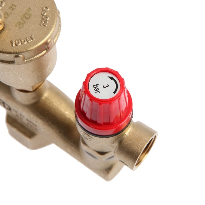 Группа безопасности AQUALINK, для котлов отопления, 1", 3 бар