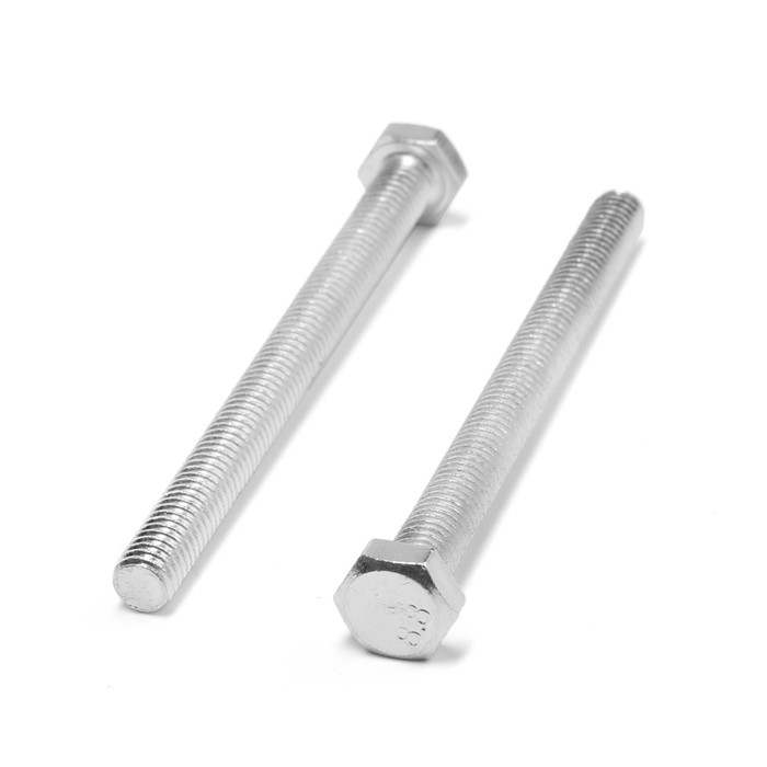 Болт ТУНДРА, оцинкованный, DIN 933, класс прочности 8.8, М6х70 мм, 1 кг Болт ТУНДРА, оцинкованный, DIN 933, класс прочности 8.8, М6х70 мм, 1 кг