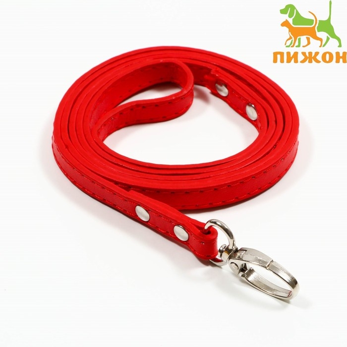 Поводок  Поводок "Основа" 120 х 1 см, красный