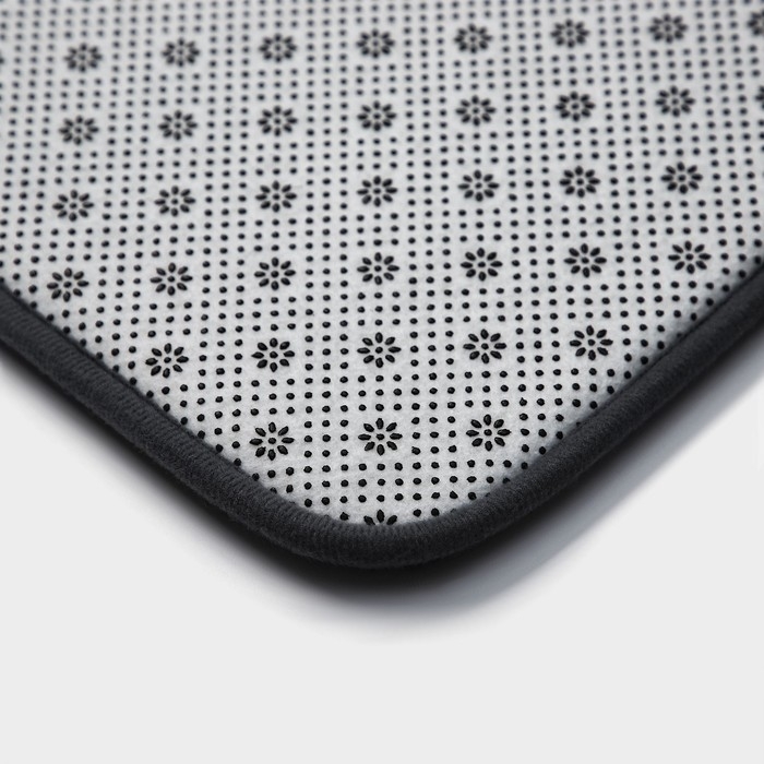 Коврики для ванной и туалета Доляна Lightning, 2 шт: 40×50 см, 50×80 см