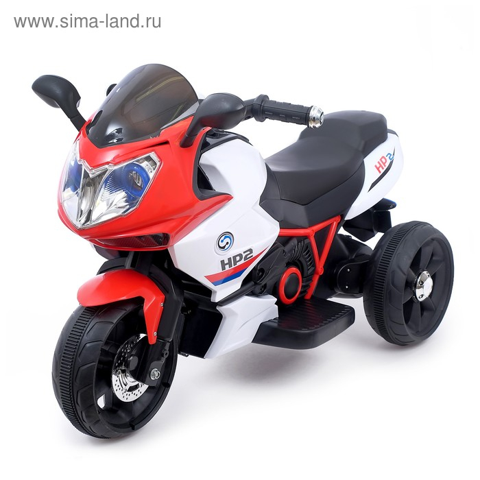 Электромобиль «Супер Байк», USB, свет, цвет красный Электромобиль «Супер Байк», USB, свет, цвет красный