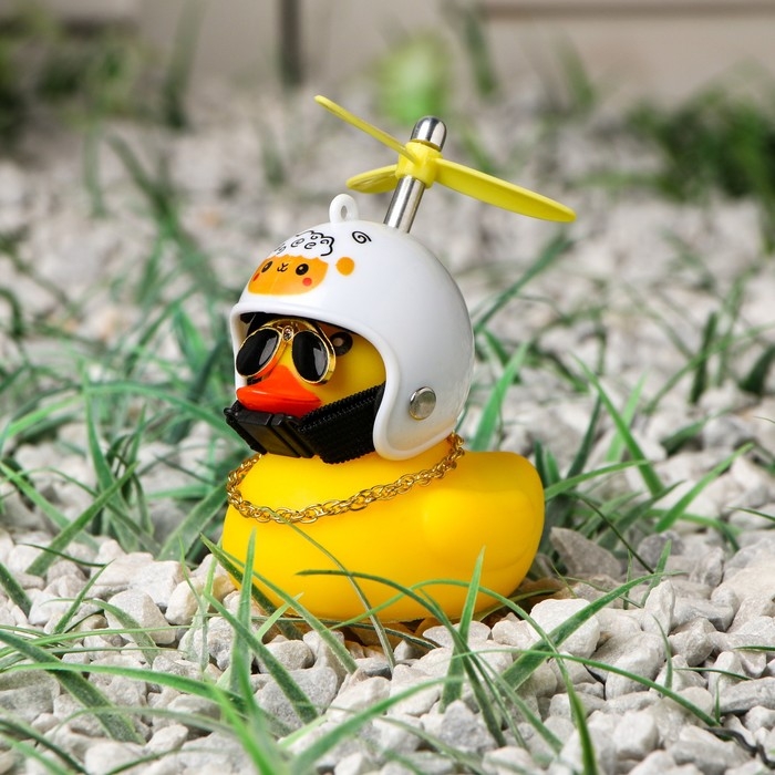 Утка с пропеллером, цвет желтый, барашек Утка с пропеллером, цвет желтый, барашек