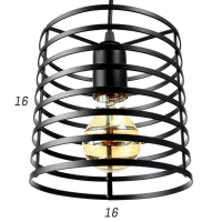 Светильник подвесной "Цилиндр" 1x40Вт E27 16х16х116 см