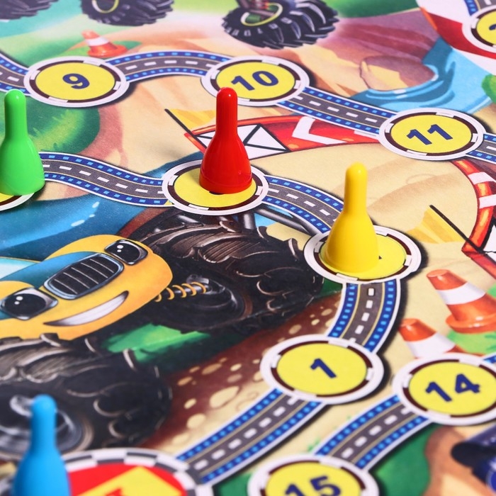 Настольная игра-ходилка «Суперджипы» Настольная игра-ходилка «Суперджипы»