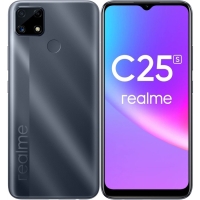 Смартфон Realme C25S, 6.5", LCD, 2 sim, 4 Гб, 128 Гб, 48 Мп, 8 Мп, 6000 мАч, NFC, серый