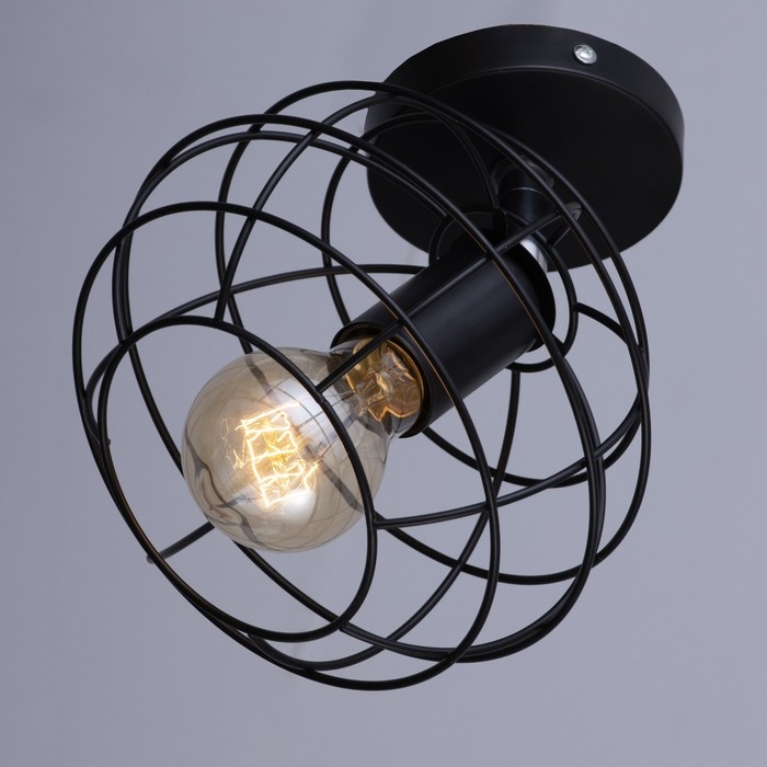 Спот Спот "Нола" Е27 40Вт черный 17х16,5 см