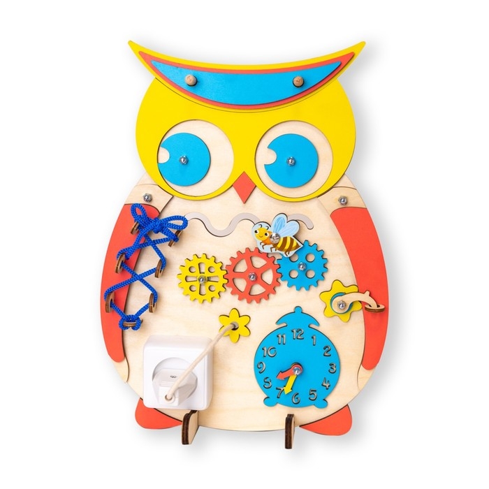 Развивающая доска «Бизи-Сова» Развивающая доска «Бизи-Сова»