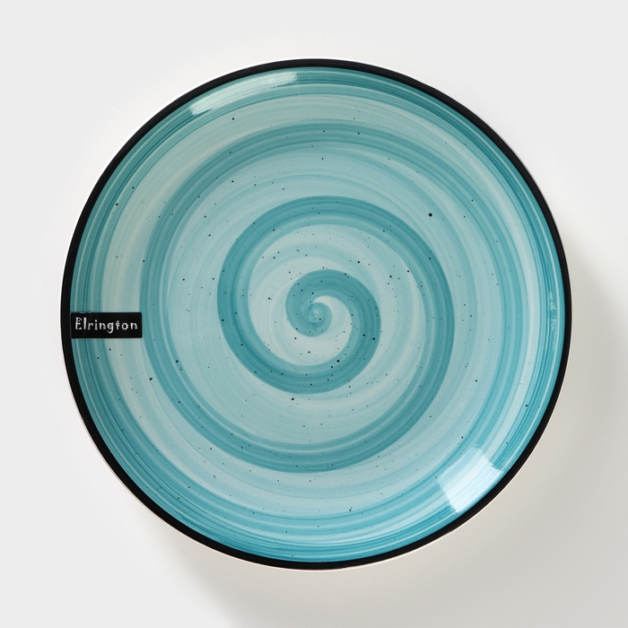 Тарелка керамическая Elrington «Аэрограф. Мятный бриз», d=19 см Тарелка керамическая Elrington «Аэрограф. Мятный бриз», d=19 см