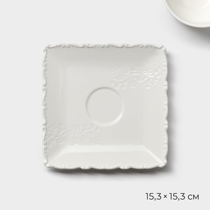 Чайная пара Magistro фарфоровая Kingdom, кружка 230 мл Чайная пара Magistro фарфоровая Kingdom, кружка 230 мл