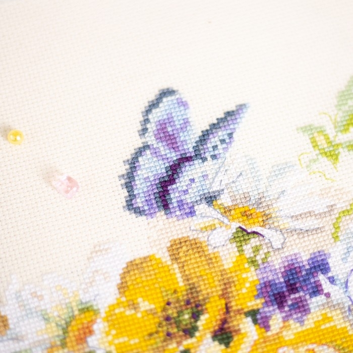 Набор для вышивания Набор для вышивания "Лето в корзинке" 38 х 28