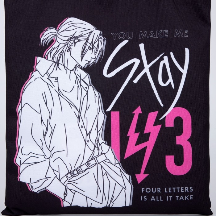 Шопер детский для девочки без застёжки, цвет чёрный Шопер детский для девочки без застёжки, цвет чёрный