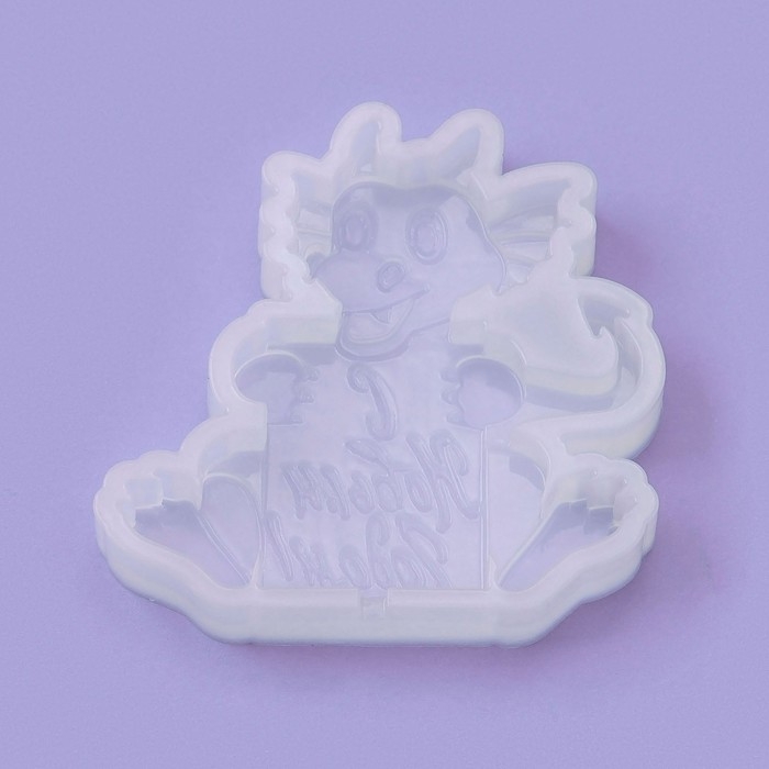 Силиконовый молд для леденцов и шоколада «С Новым годом» Силиконовый молд для леденцов и шоколада «С Новым годом»