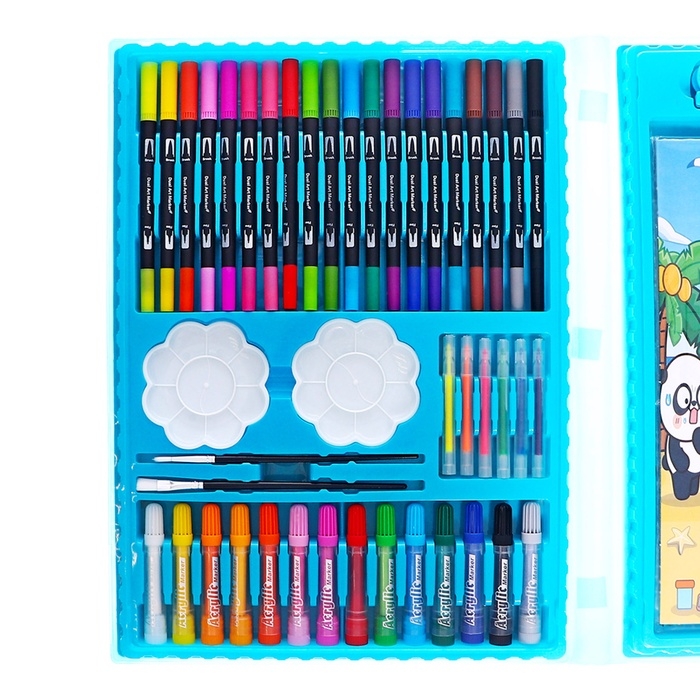 Набор для рисования Зверушки Синий