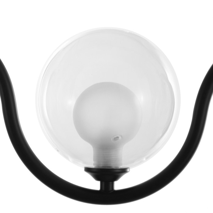 Светильник BayerLux Светильник BayerLux "Сигма" 5хG9 40Вт черный 100х12х100см