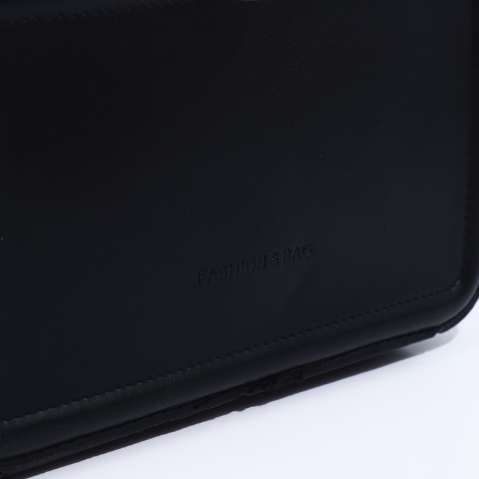 Сумка кросс-боди на молнии, цвет чёрный Сумка кросс-боди на молнии, цвет чёрный