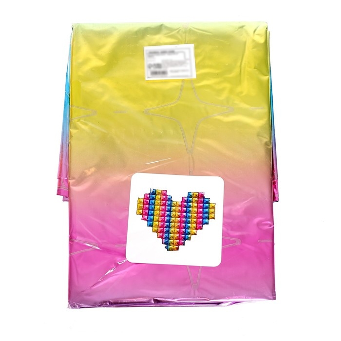 Воздушный шар фольгированный 42 Воздушный шар фольгированный 42" «Сердце», поп-ит, градиент, под воздух