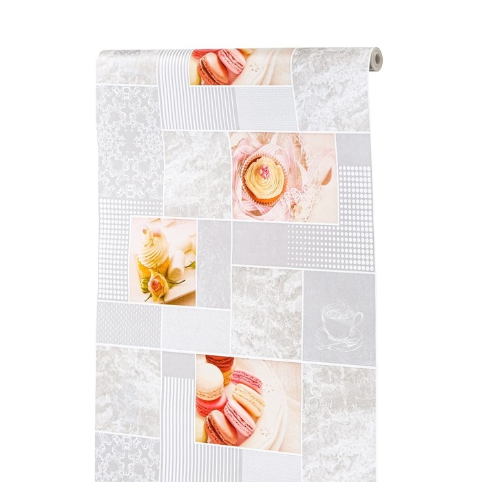 Бумажные обои ВКУС 1300-17, 0,53х10,05м, серый Бумажные обои ВКУС 1300-17, 0,53х10,05м, серый