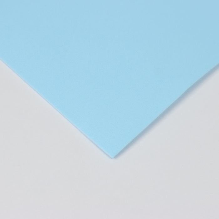 Фоамиран иранский 2 мм (Светло-голубой/175) 60х70 см Фоамиран иранский 2 мм (Светло-голубой/175) 60х70 см