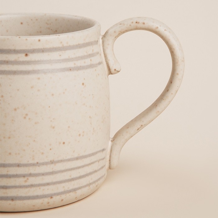 Кружка керамическая SL Home «Райяс», 500 мл, цвет бежевый Кружка керамическая SL Home «Райяс», 500 мл, цвет бежевый